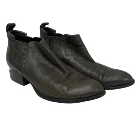 Alexander Wang/Ankle Boots/EU 38/Leather/GRY/