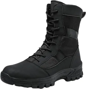 Autumn and Winter Military Boots Outdoor Men's Hiking Boots Desert Tactical Combat Ankle Boots Work Boots
