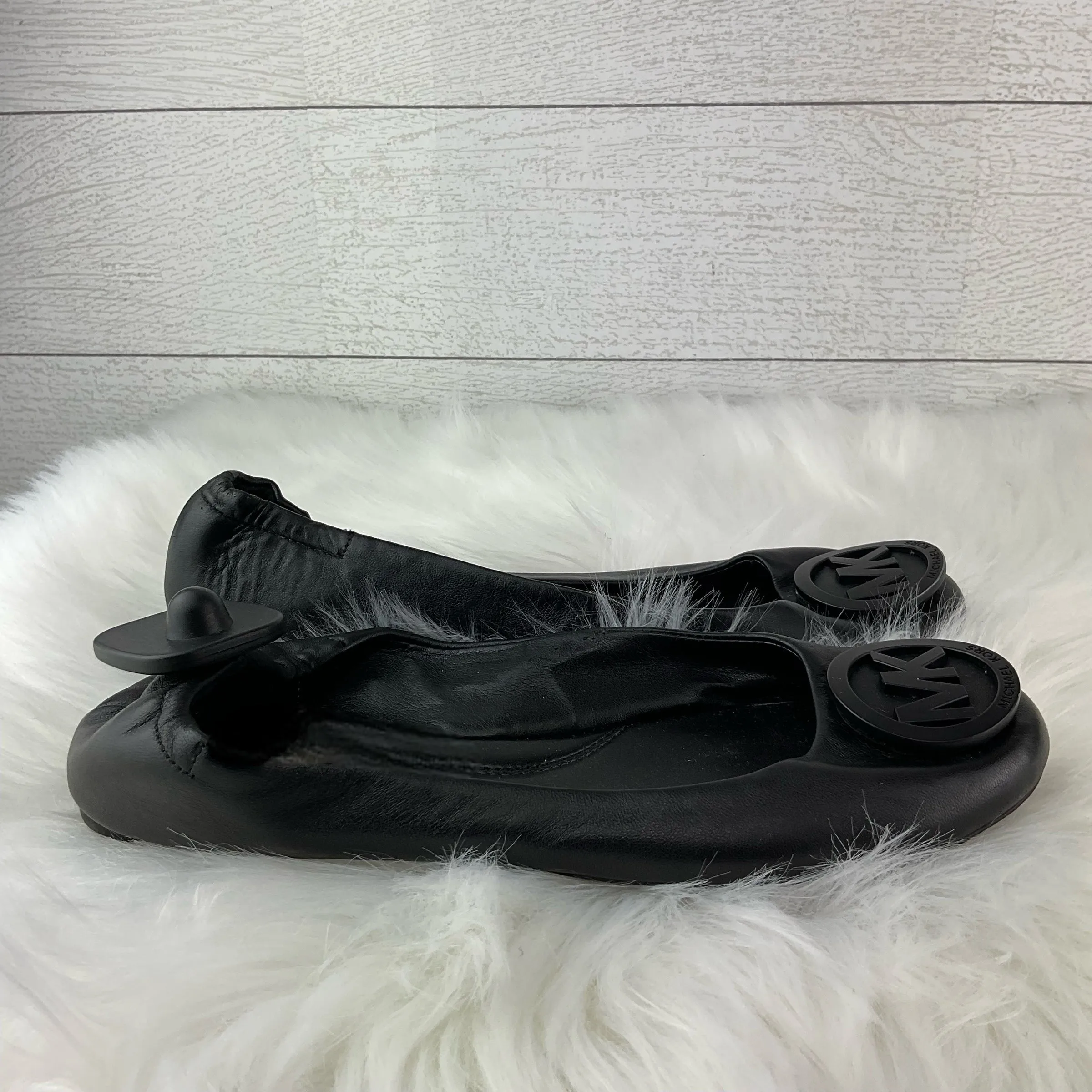 Black Shoes Designer Michael Kors, Size 7.5