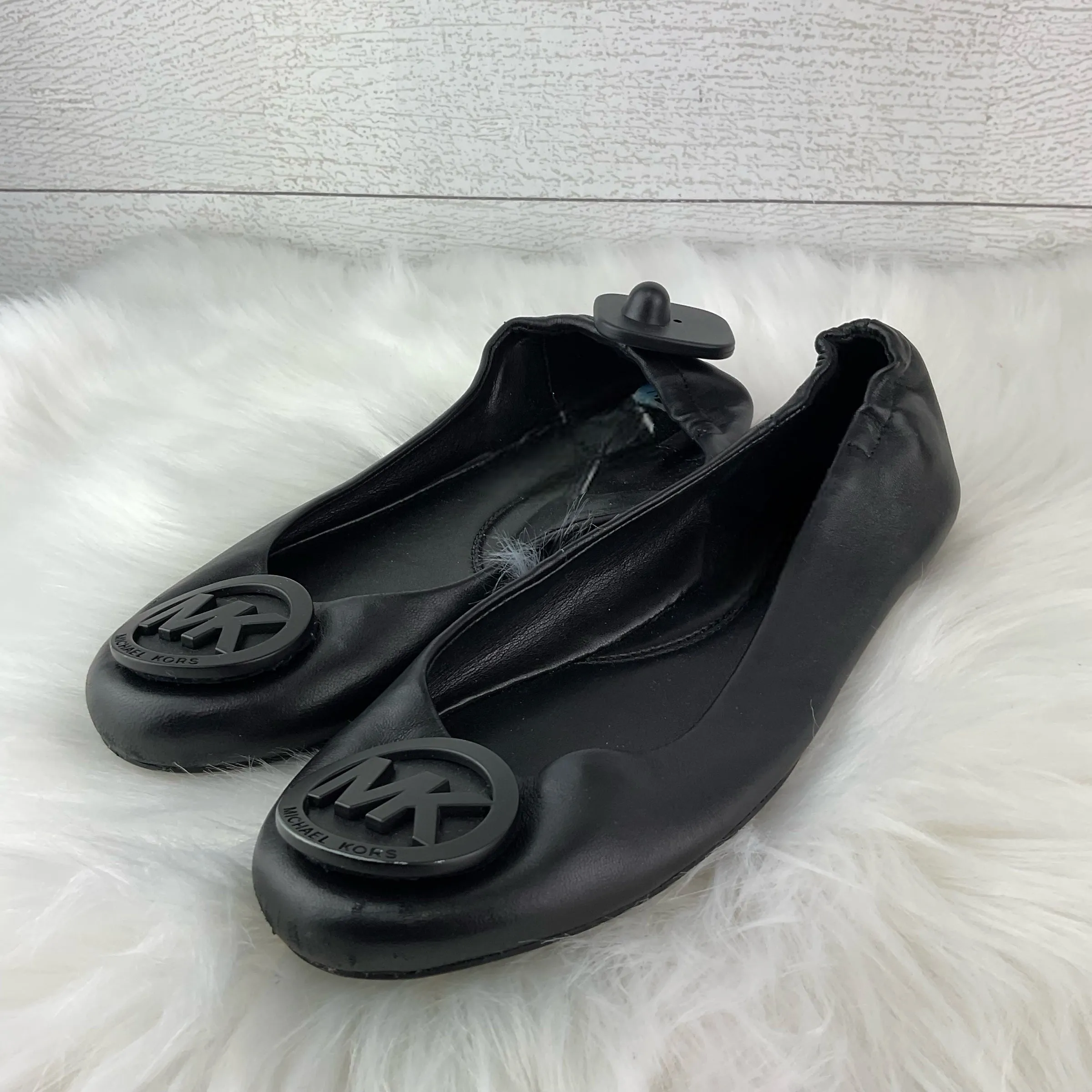 Black Shoes Designer Michael Kors, Size 7.5