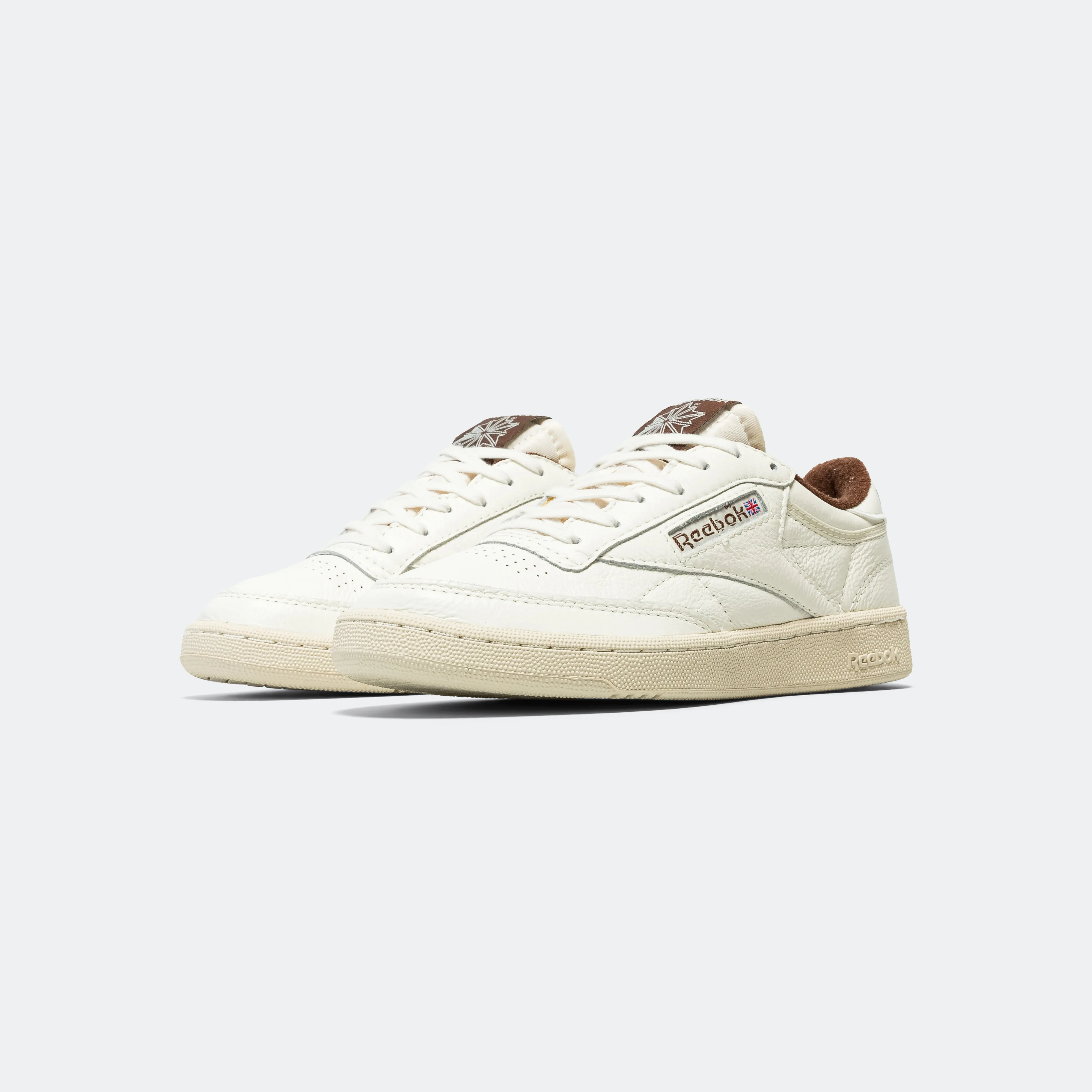 Club C 85 Vintage - Chalk/Alabaster-Brush Brown