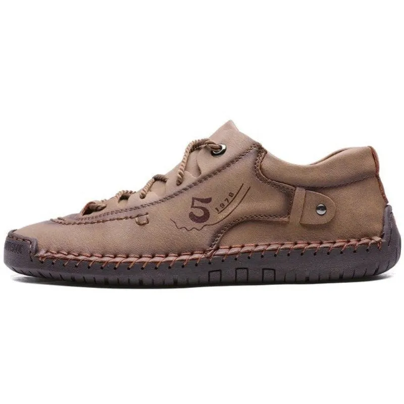Cuzcare Leather Orthopedic Shoes Men Leather Winter Boots