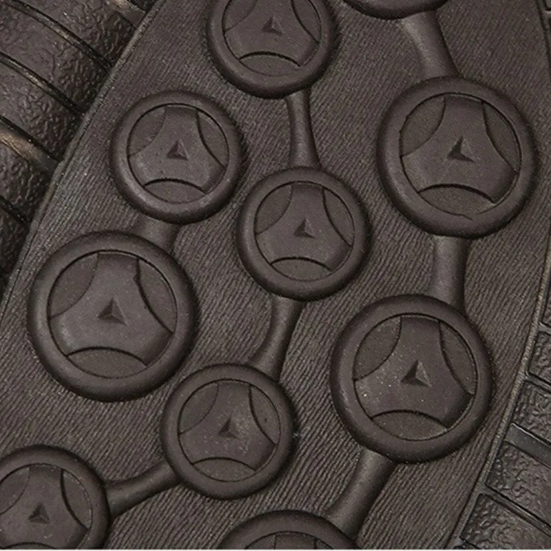 Cuzcare Leather Orthopedic Shoes Men Leather Winter Boots