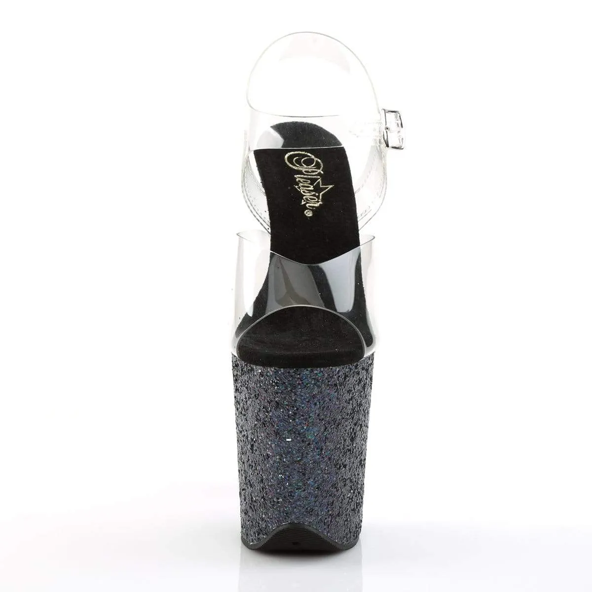 Flamingo 808LG Black Multi Glitter