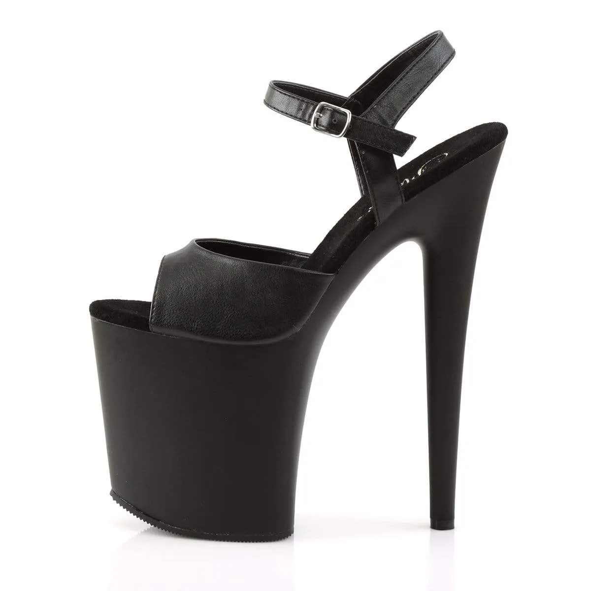 Flamingo 809 Black Faux Leather