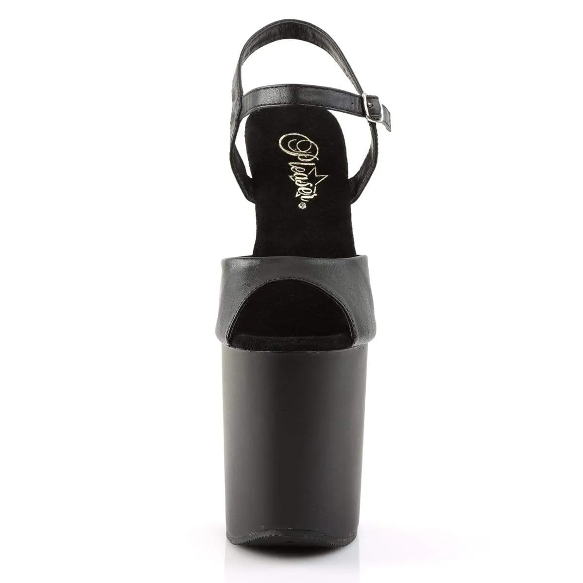 Flamingo 809 Black Faux Leather