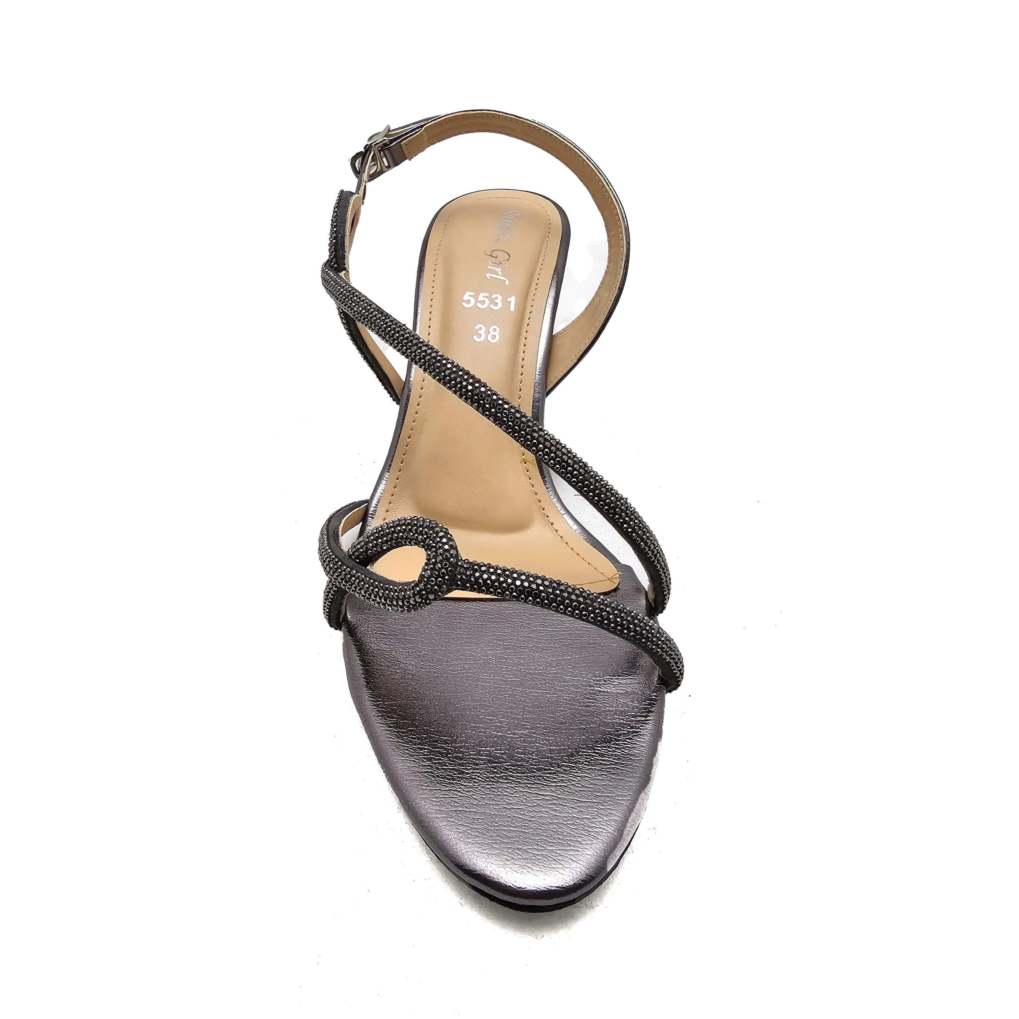 Grey Fancy Sandal