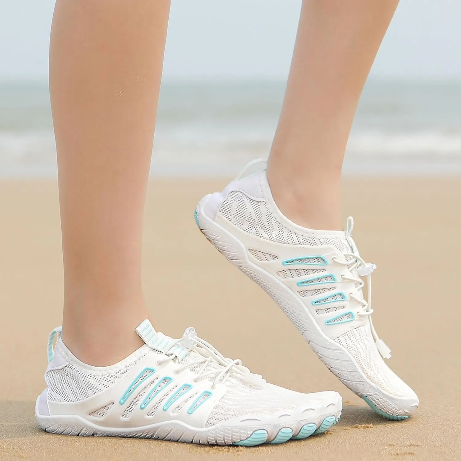 Grounded Footwear for Women Non Slip Barefoot Shoes Running Hiking Walking Shoe for Men Healthy & Non-Slip Wide Toe Box Beach Sneaker Lightweight Breathable Water Resistant Sneakers Comfort Wear Shoes