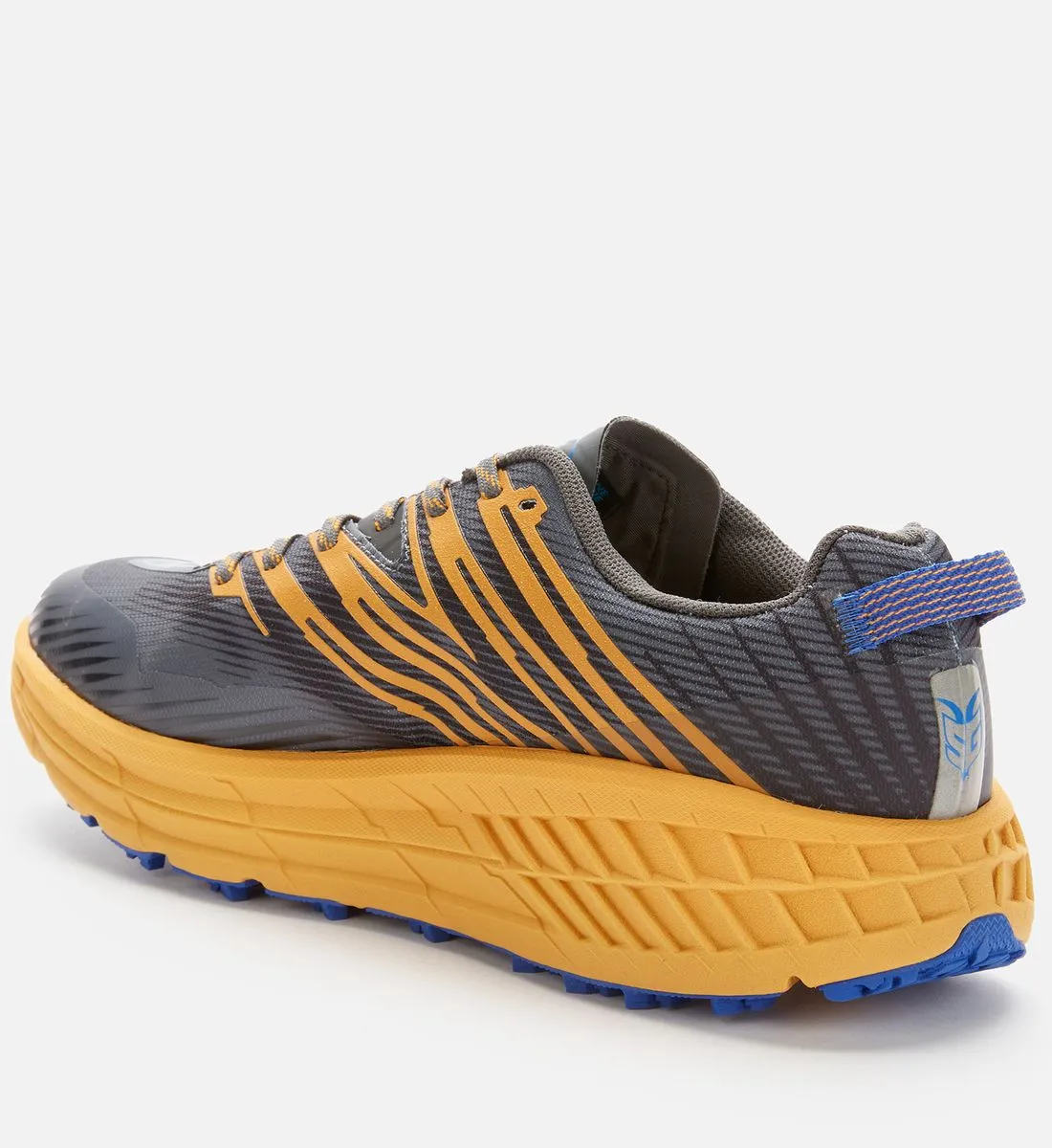 HOKA ONE ONE MEN'S SPEEDGOAT 4 castlerock/ golden yellow