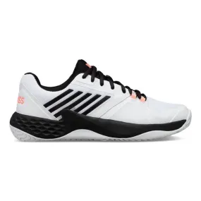K-SWISS AERO COURT (WHITE/BLACK/SOFTNEONORG)