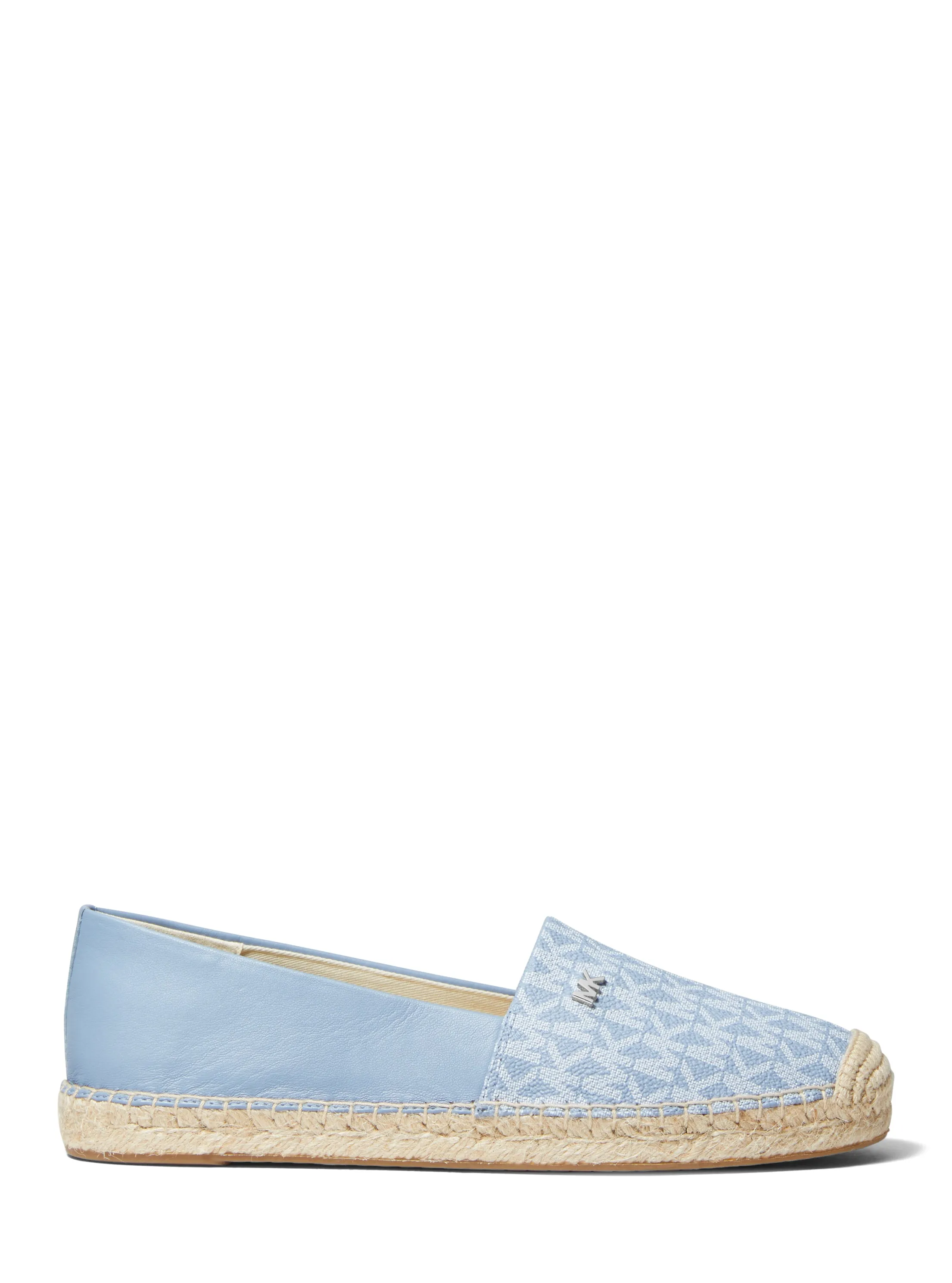 Kendrick Logo and Leather Slip-On Espadrille