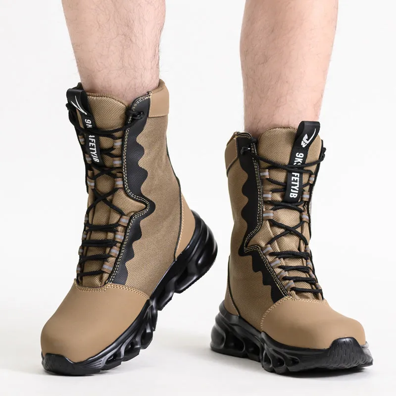 Leather High Ankle Waterproof Safety Boots(JB-922)