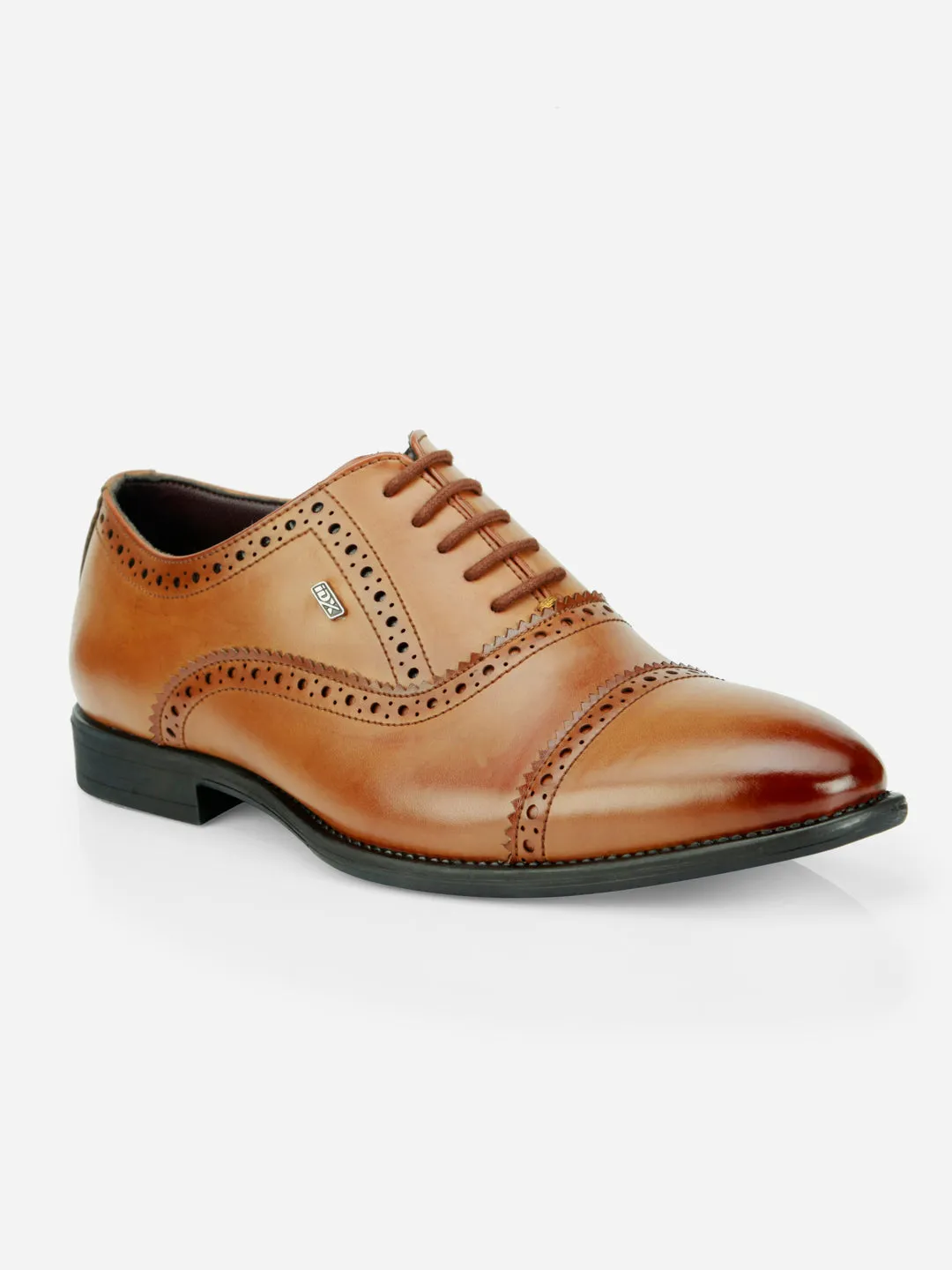Men's Brown Regular Toe Lace Up Formal (IX2033)