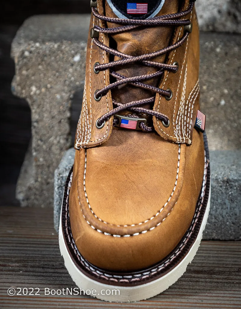 Men's Ferric USA Made Moc Toe- Steel Toe Work Boot CA7514