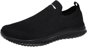 Mens Loafers & Slip-Ons Mesh Breathable Comfortable and Fashionable Men's Slip On Soft Soled Sports Shoes