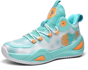 Men's Women's High Top Graffiti Anti Slip Training Basketball Shoes, Arch Support Casual Breathable Sports Running Shoes, Fitness Cushioning Walking Jogging Shoes