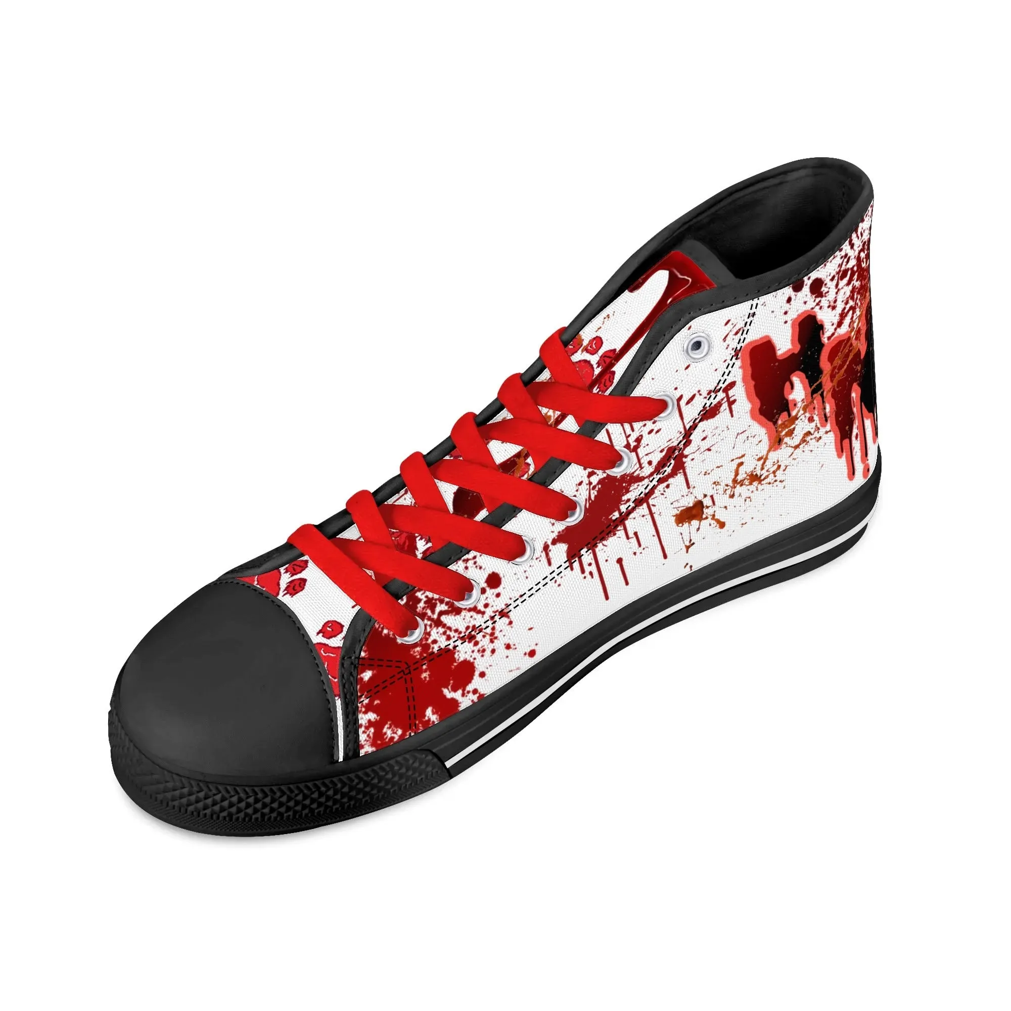 My Bloody Nuggieween Womens High Top Canvas Shoes