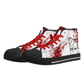 My Bloody Nuggieween Womens High Top Canvas Shoes