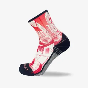 Tokyo Street Running Socks (Mini-Crew)