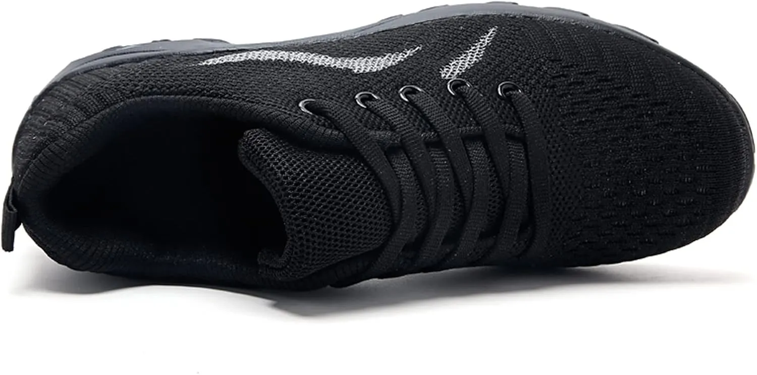 Women's Comfortable Walking Running Tennis Shoes Lightweight Casual Athletic Sneakers Lace Up Workout Shoes