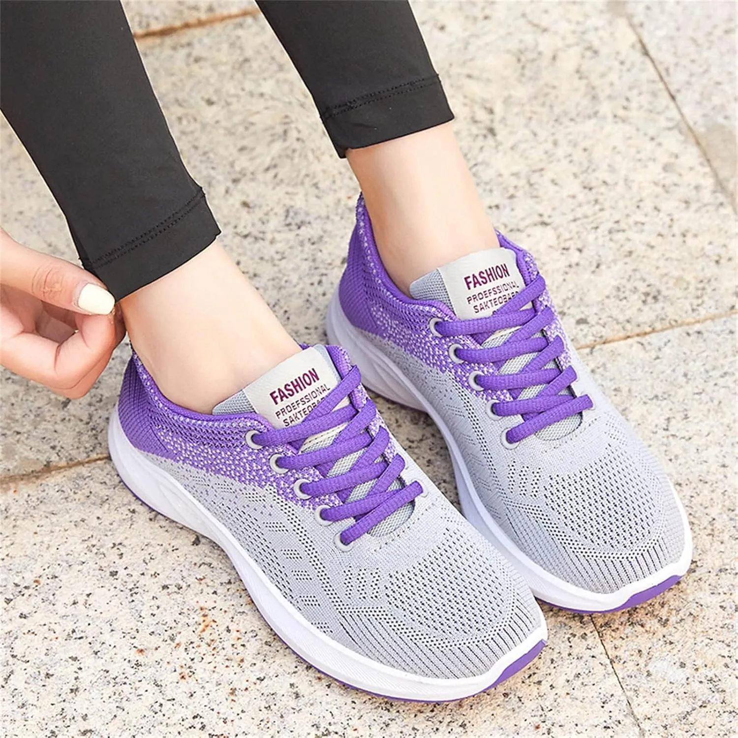 Women's Fashion Sneaker Non Slip Work Wide Comfortable Slip Resistant Work Shoes Trail Running Shoes Men Loafer Canvas Shoes Women Womens White Slip On Sneakers