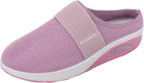 Women's Orthopedic Slippers Shoes Breathable Casual Sandals Wedge Heel Trainers Outdoor Gym Running Sneakers