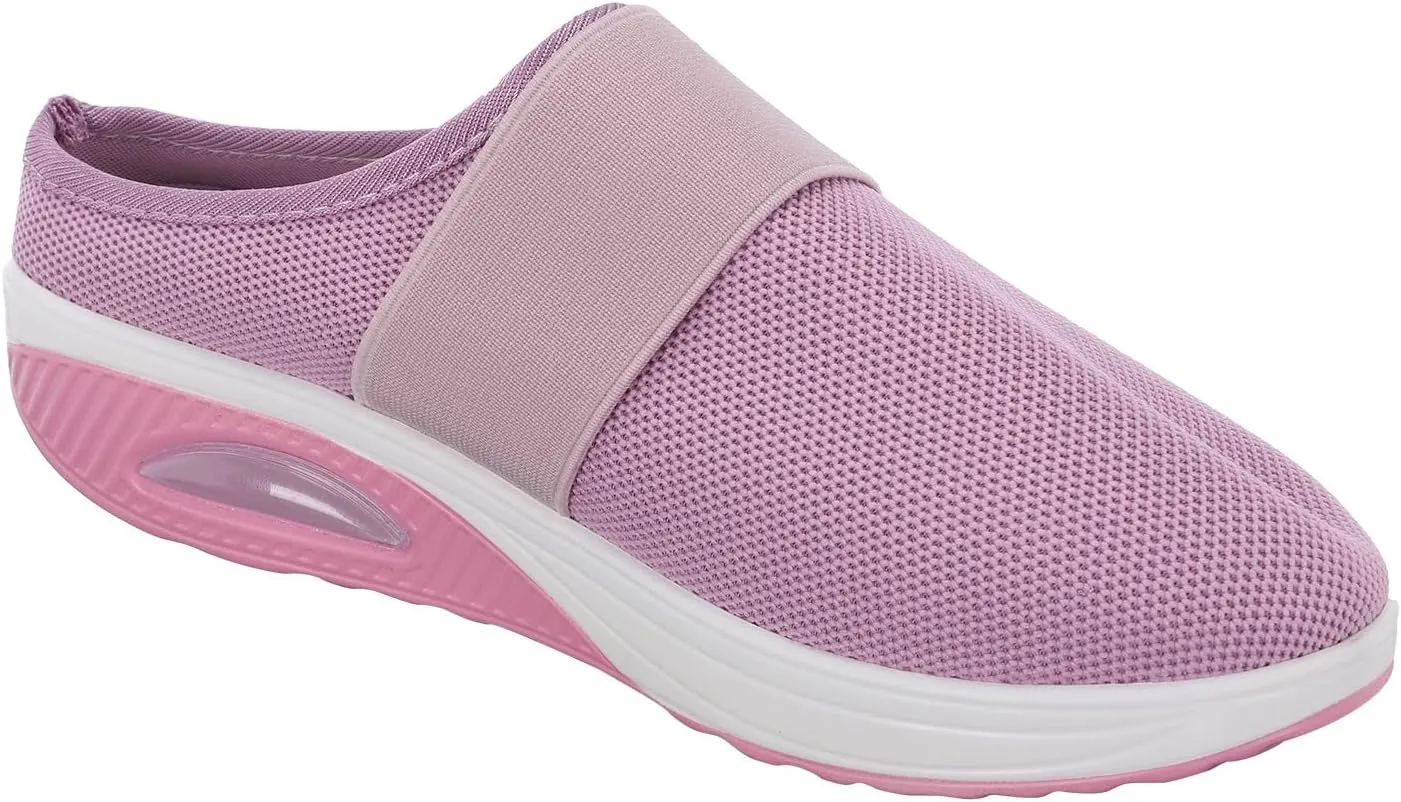 Women's Orthopedic Slippers Shoes Breathable Casual Sandals Wedge Heel Trainers Outdoor Gym Running Sneakers