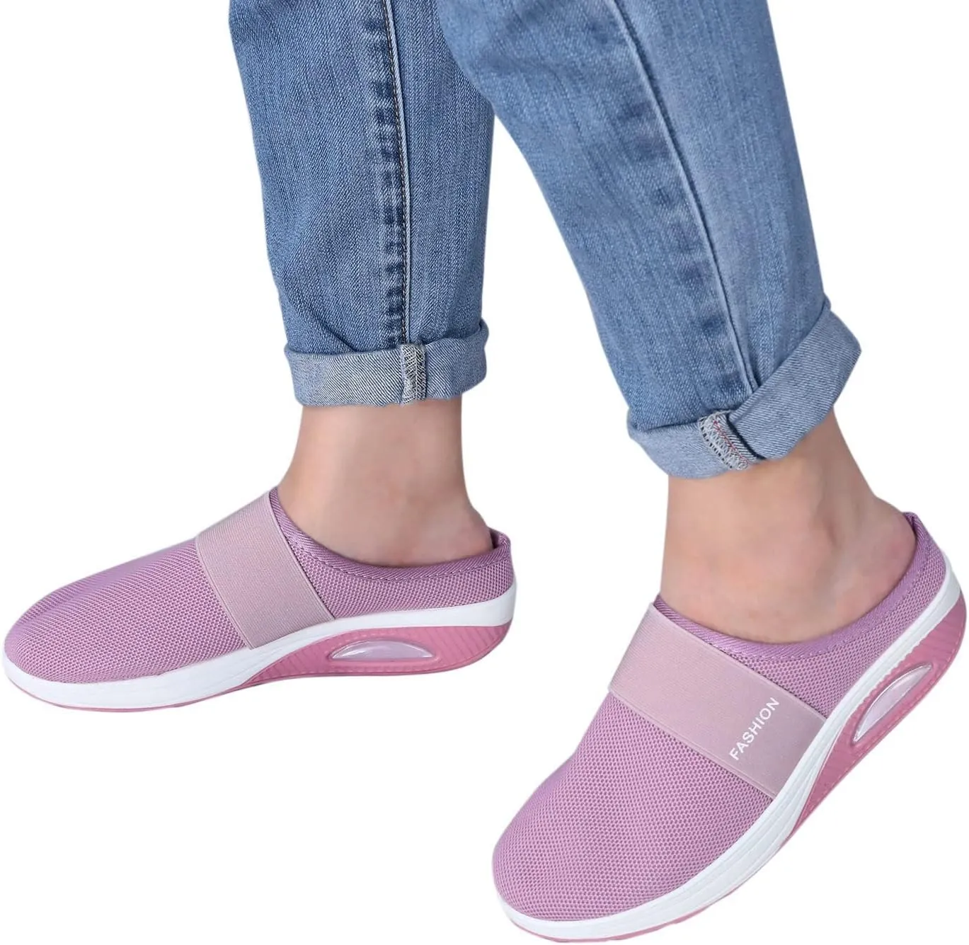 Women's Orthopedic Slippers Shoes Breathable Casual Sandals Wedge Heel Trainers Outdoor Gym Running Sneakers