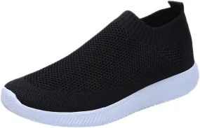 Women's Walking Shoes Cushion Comfortable Breeze Shoes Womens Running Shoes Dressy Shoes Dressy Casual White Sneakers Brown Tennis Shoe Loafers Dress Shoe